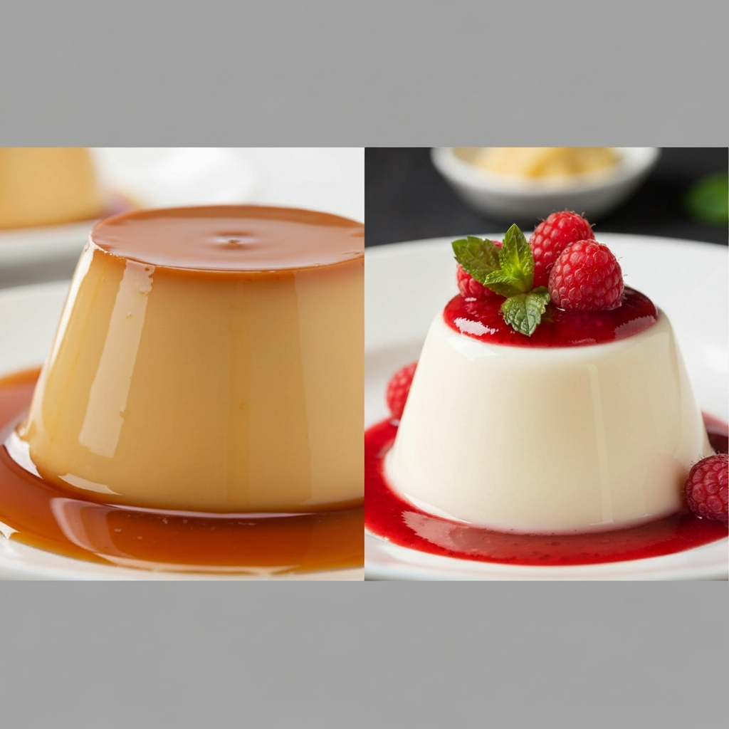 Flan vs. Panna Cotta: A Sweet Dessert Showdown